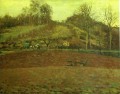 耕地 1874年 カミーユ・ピサロ 風景